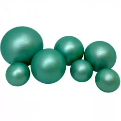 Schokoladenkugeln 7er Pack Smaragdgrün