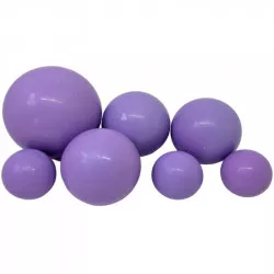 Schokoladenkugeln 7er Set violett