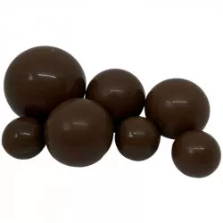 Schokoladenkugeln 7er Pack braun