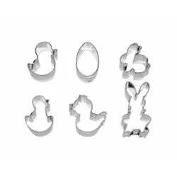 Oster-Set aus Mikro-Ausstechformen - 20-30 mm