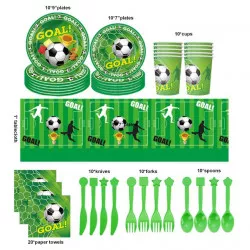 Partyszubehör Fußballset
