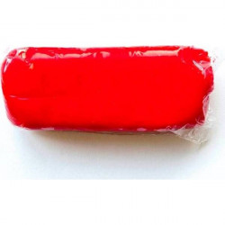 Echter Marzipan, leuchtend rot, 28 % Mandeln (100 g)