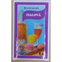 Back- bzw. Lebensmittel-Farbpulver (5 g) Lila