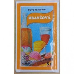 Lebensmittelpulver-Farbe (5 g) Orange