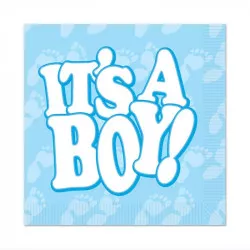 Papierservietten, das ist Junge 33x33 cm 16 Stk