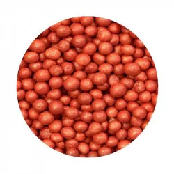 Zucker-Reis-Perlen rot 5 mm 1 kg