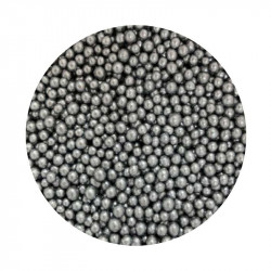Zuckerperlen silberfarben 1kg 3-4mm 1kg