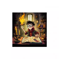 Papierservietten 16x16 cm, 20 Stk. Harry Potter