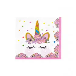 Papierservietten 33x33 cm 10 Stk Unicorn