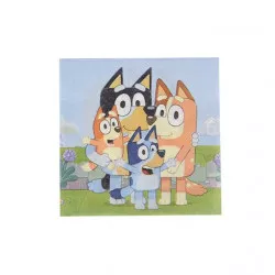 Papierservietten 33x33 cm 10 Stück Bluey