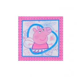 Papierservietten 33x33 cm 10 Stk Peppa Pig