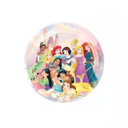 Pappteller 22 cm, 10 Stück, Prinzessin