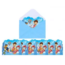 Einladung zum Geburtstag 10 Stück Paw Patrol