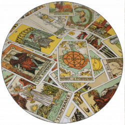 Essbares Kartentauschblatt Tarotkarte 19,5 cm