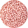 Zucker-Reis-Perlen rosa schillernde Perle 7 mm 80 g