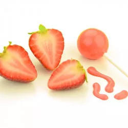 Cake-Pop-Glasur mit Erdbeergeschmack 260g
