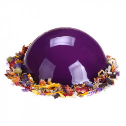 Schwarzbunte Glasur - violett 260g