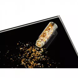 Essbares Silber 0,25 g silberorangefarben