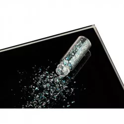 essbares Silber 0,25 g silbern-blau