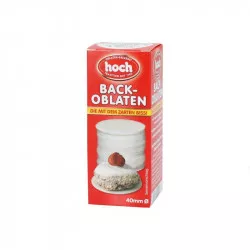 Backwaren-Waffeln 4 cm, 100 Stück