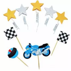 Zuckerskulptur Haftmotorrad