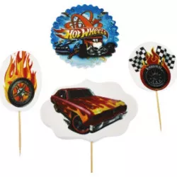 Zuckerschafigur Rührstab Hot Wheels
