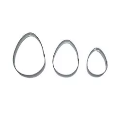 Set Ausstechformen für Eier 3 Stück