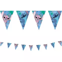 Girlande Stitch Fähnchen 2,3 m
