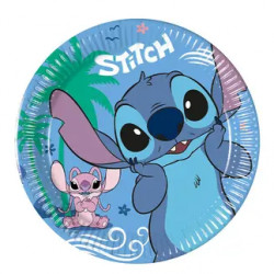 Papperteller für Partys Stitch 19,5 cm