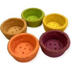 Muffinförmchen Mix Farben 4,4 cm (24 St)