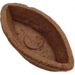 Törtchenrand-Formen Bootform Butter glatt kakaobohne 6,7 cm (24 Stk)