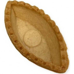 Törtchen-/ Tartletenkarton Bootsalat helle 6,7 cm (24 Stück)