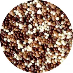 Eurocao Cereální-Mäuschen in weißer, Milch- und Zartbitterschokolade (60 g)