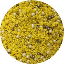 Zuckerguss Gold-Mix 80 g