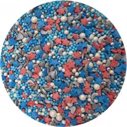 Zuckerglasur Weltraum 80g