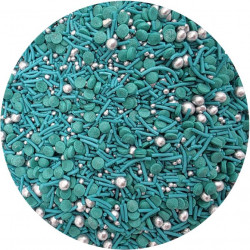 Blaues Meersalz-Zuckerverzierung 80 g