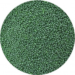 Zuckerperlen metallisch grün 2 mm 80 g
