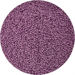Lavendelfarbene Zuckerperlen 80 g