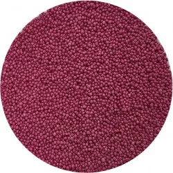Bordeauxfarbene Zuckerperlen 80 g
