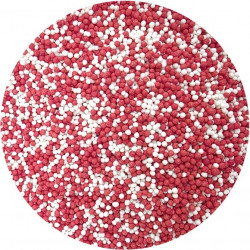 Zuckerkügelchen rot-weiß 80g