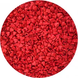 Zuckerglasur rote Herzchen 80 g