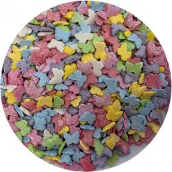 Zuckerguss bunte Schmetterlinge 80 g