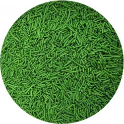 grün Glitzerzucker-Stäbchen 80 g