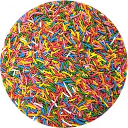 Zuckerglasur Stäbchen bunter Mix 80 g