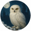 Essbares Papier Eule Hedvika im Winter Harry Potter 19,5 cm