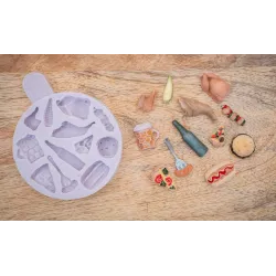 Silikonform Mini-Grillen