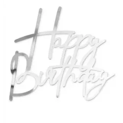Geburtstagsspieß silberner 12,5x12cm