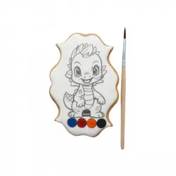 Pfeffriger Ausmalbogen Dinosaure 55 g