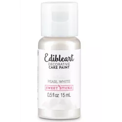 Metallic-Effektfarbe flüssig 15 ml – Pearl White