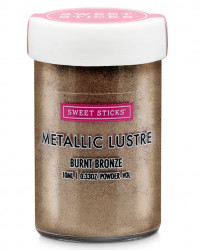 Schwarzmetallische Staubfarbe Burnt Bronze 10 ml